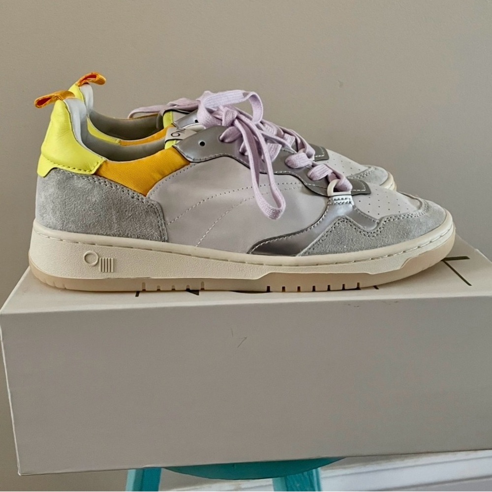 Oncept Phoenix Sneaker Cool Grey Silver White Yellow Lavender Women’s 8.5